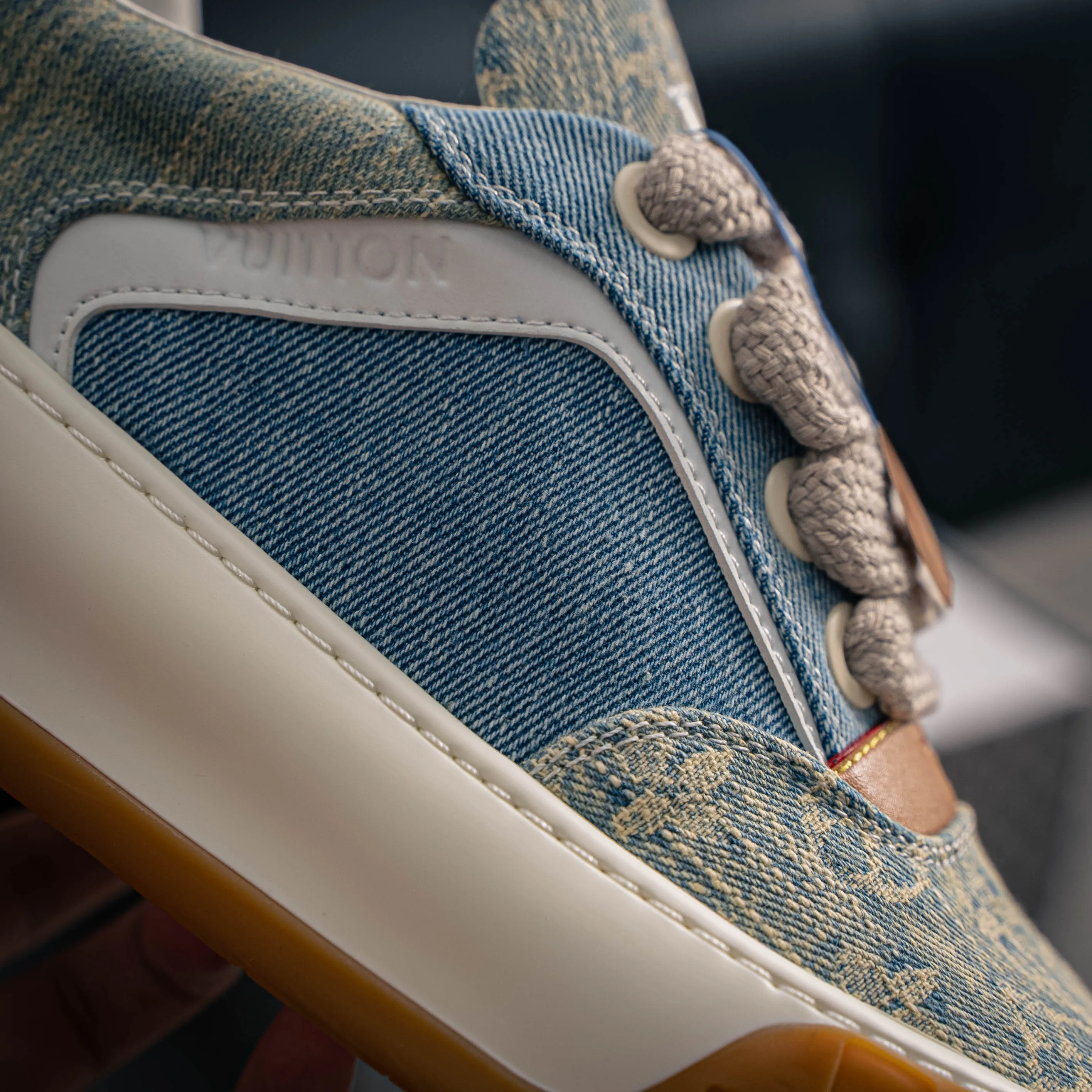 # LV LOUIS VUITTON Tilted Low Sneakers Series Low-Top Retro Versatile Skate Shoes 2026 Skate Shoes Shoes